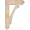 Ekena Millwork Legacy Arts & Crafts Smooth Bracket, Douglas Fir, 3 1/2"W x 16"D x 24"H BKT04X16X24LEC03SDF - alternate 2